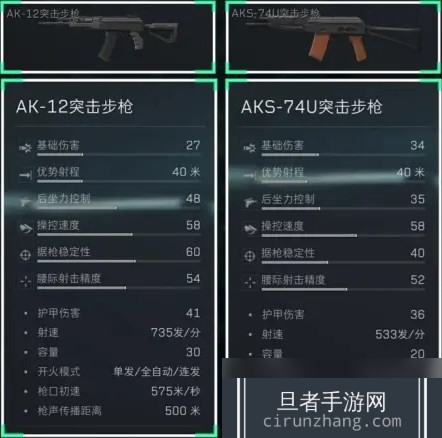 三角洲行动ak12和aks哪个更好用