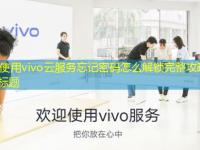 vivo云服务忘记密码怎么解锁完整攻略